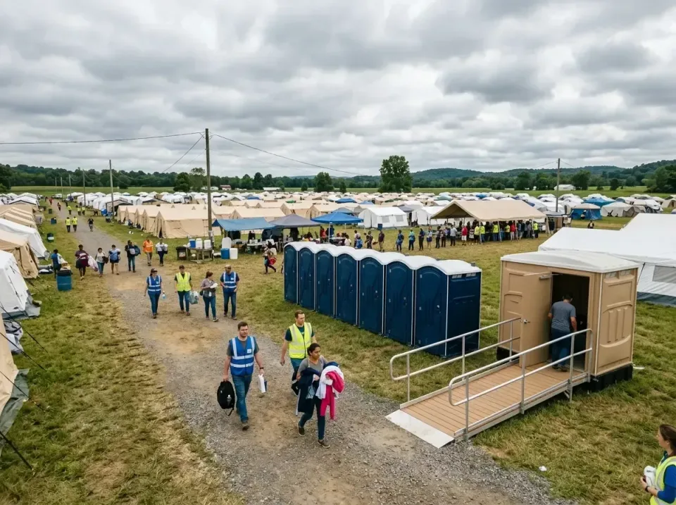 disaster-relief-camp-restrooms-010 — frequently asked questions, Dumpster & Portable Bathrooms Rental in Henry, IL